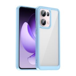Ochranný kryt Colorful Acrylic case modrý – Oppo Reno 13 Pro