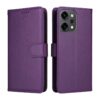 Lacné Kryty | Peňaženkové puzdro Litchi hnedé – Oppo Reno 13 Pro | Lacné Kryty
