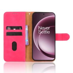 Lacné Kryty | Peňaženkové puzdro Solid ružové – OnePlus 15 | Lacné Kryty