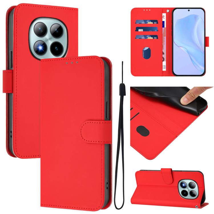 Peňaženkové puzdro Solid červené – Xiaomi Redmi Note 15 Pro+ 5G | Lacné Kryty Lacné Kryty | Peňaženkové puzdro Solid červené – Xiaomi Redmi Note 15 Pro+ 5G | Lacné Kryty