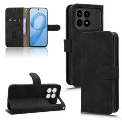 Lacné Kryty | Peňaženkové puzdro Solid čierne – Xiaomi Poco F8 Pro | Lacné Kryty