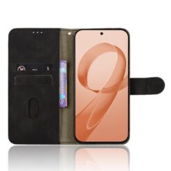 Lacné Kryty | Peňaženkové puzdro Solid čierne – Xiaomi Poco F8 Ultra | Lacné Kryty