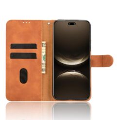 Peňaženkové puzdro Solid hnedé – Huawei Nova 14 Pro | Lacné Kryty Lacné Kryty | Peňaženkové puzdro Solid hnedé – Huawei Nova 14 Pro | Lacné Kryty