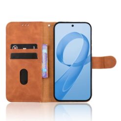 Lacné Kryty | Peňaženkové puzdro Solid hnedé – Xiaomi Poco F8 Pro | Lacné Kryty