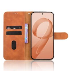 Lacné Kryty | Peňaženkové puzdro Solid hnedé – Xiaomi Poco F8 Ultra | Lacné Kryty
