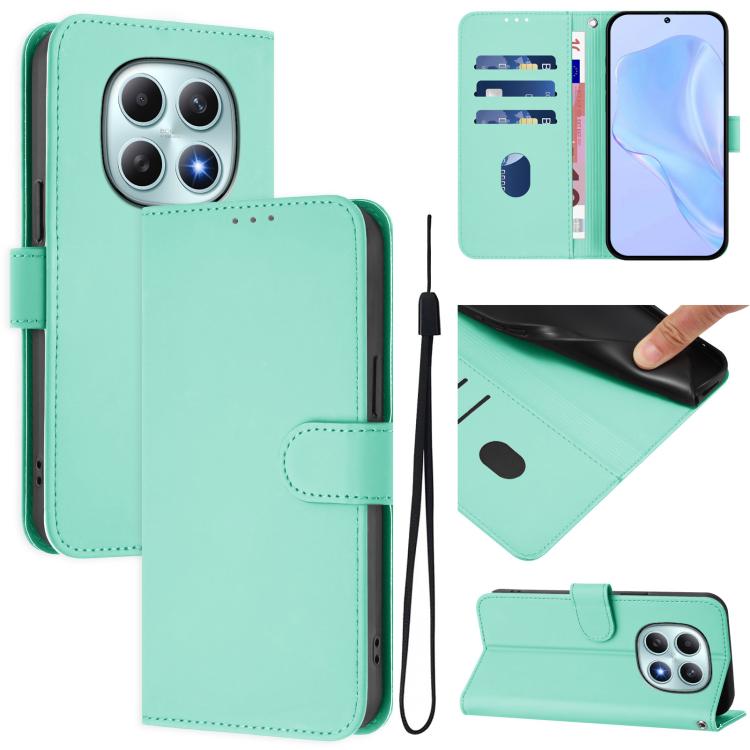 Peňaženkové puzdro Solid mätové – Xiaomi Redmi Note 15 4G/5G | Lacné Kryty Lacné Kryty | Peňaženkové puzdro Solid mätové – Xiaomi Redmi Note 15 4G/5G | Lacné Kryty