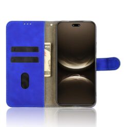 Lacné Kryty | Peňaženkové puzdro Solid modré – Huawei Nova 14 Pro | Lacné Kryty