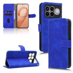 Lacné Kryty | Peňaženkové puzdro Solid modré – Xiaomi Poco F8 Ultra | Lacné Kryty