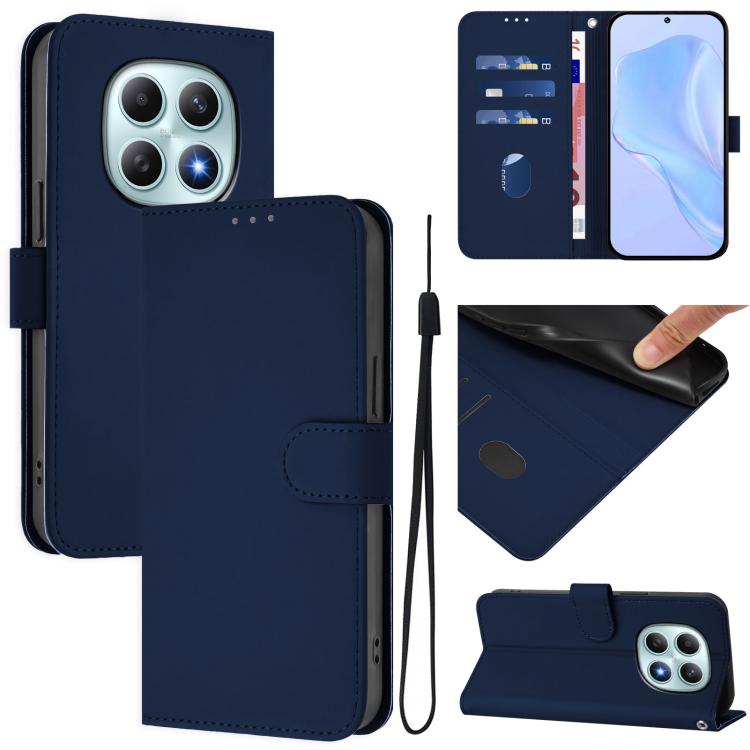 Peňaženkové puzdro Solid tmavomodré – Xiaomi Redmi Note 15 4G/5G | Lacné Kryty Lacné Kryty | Peňaženkové puzdro Solid tmavomodré – Xiaomi Redmi Note 15 4G/5G | Lacné Kryty