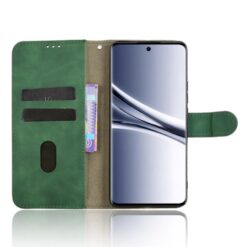 Lacné Kryty | Peňaženkové puzdro Solid zelené – Xiaomi Redmi Note 15 Pro 4G | Lacné Kryty