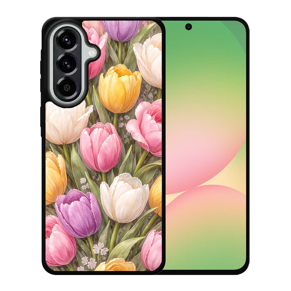 Ochranný Kryt Creative Case 36 Tulipány pre Samsung Galaxy A56 | Lacné Kryty Lacné Kryty | Ochranný Kryt Creative Case 36 Tulipány pre Samsung Galaxy A56 | Lacné Kryty