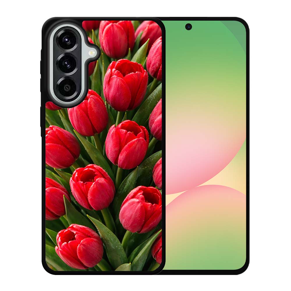 Ochranný Kryt Creative Case 37 Tulipány 2 pre Samsung Galaxy A56 | Lacné Kryty Lacné Kryty | Ochranný Kryt Creative Case 37 Tulipány 2 pre Samsung Galaxy A56 | Lacné Kryty