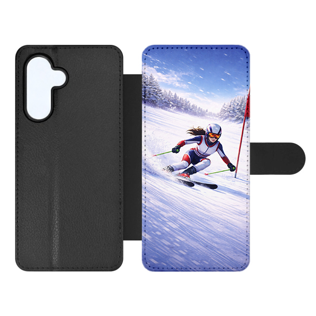 Knižkové puzdro Creative Case 06 Lyžiarka – Samsung Galaxy A55 5G | Lacné Kryty Lacné Kryty | Knižkové puzdro Creative Case 06 Lyžiarka – Samsung Galaxy A55 5G | Lacné Kryty