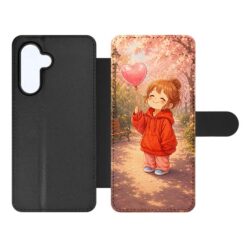 Knižkové puzdro Creative Case 09 Dievča s balónom – Samsung Galaxy A16 | Lacné Kryty Lacné Kryty | Knižkové puzdro Creative Case 09 Dievča s balónom – Samsung Galaxy A16 | Lacné Kryty