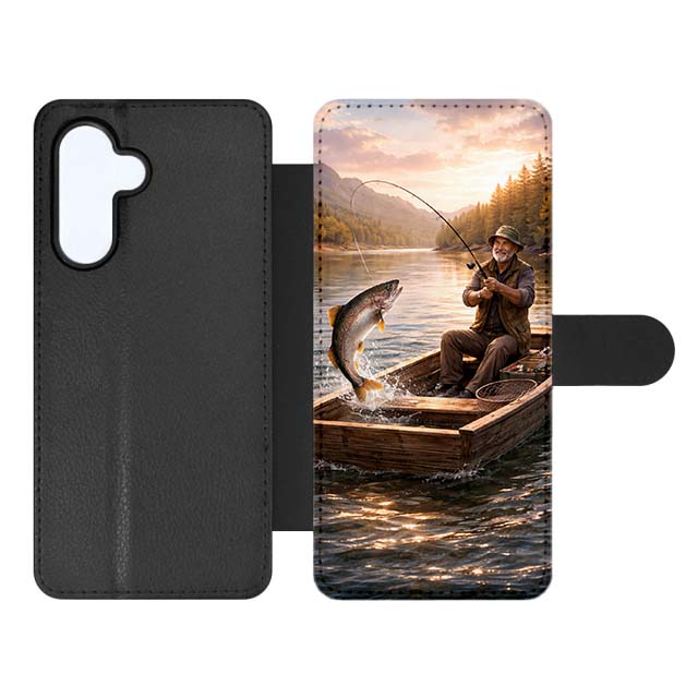 Knižkové puzdro Creative Case 20 Rybár – Samsung Galaxy A17 5G | Lacné Kryty Lacné Kryty | Knižkové puzdro Creative Case 20 Rybár – Samsung Galaxy A17 5G | Lacné Kryty