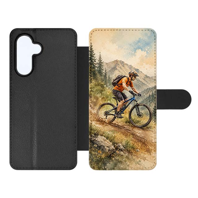Knižkové puzdro Creative Case 22 Cyklista – Samsung Galaxy A17 5G | Lacné Kryty Lacné Kryty | Knižkové puzdro Creative Case 22 Cyklista – Samsung Galaxy A17 5G | Lacné Kryty