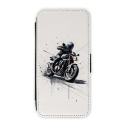 Knižkové puzdro Creative Case 23 Motorkár – Samsung Galaxy A54 5G