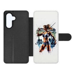 Lacné Kryty | Knižkové puzdro Creative Case 24 Fitneska – Samsung Galaxy A54 5G | Lacné Kryty