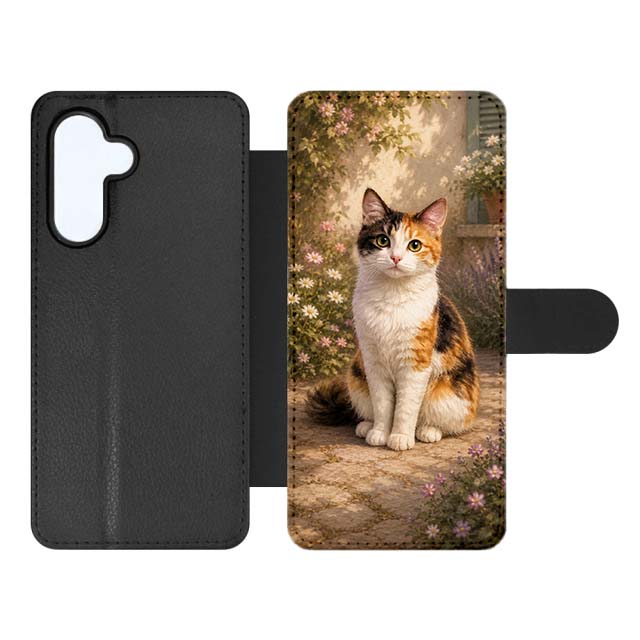 Knižkové puzdro Creative Case 26 Mačka – Samsung Galaxy A16 | Lacné Kryty Lacné Kryty | Knižkové puzdro Creative Case 26 Mačka – Samsung Galaxy A16 | Lacné Kryty