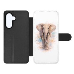 Lacné Kryty | Knižkové puzdro Creative Case 30 Slon – Samsung Galaxy A54 5G | Lacné Kryty