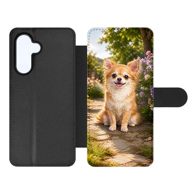 Knižkové puzdro Creative Case 31 Čivava – Samsung Galaxy A17 5G | Lacné Kryty Lacné Kryty | Knižkové puzdro Creative Case 31 Čivava – Samsung Galaxy A17 5G | Lacné Kryty
