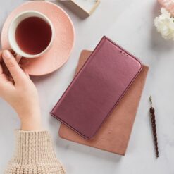 Lacné Kryty | Knižkové puzdro Magnet Book bordové – Samsung Galaxy A37 | Lacné Kryty