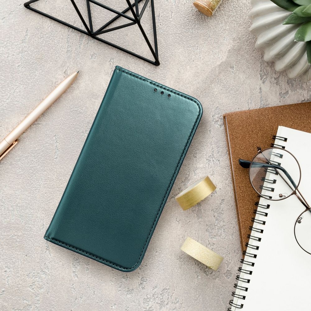 Knižkové puzdro Magnet Book zelené – Samsung Galaxy A57 | Lacné Kryty Lacné Kryty | Knižkové puzdro Magnet Book zelené – Samsung Galaxy A57 | Lacné Kryty