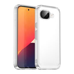 Lacné Kryty | Ochranný kryt Colorful Acrylic case transparentný – Google Pixel 10a | Lacné Kryty