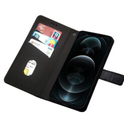 Peňaženkové puzdro Elegance Duo čierne – T Phone / T Phone (2023) | Lacné Kryty Lacné Kryty | Peňaženkové puzdro Elegance Duo čierne – T Phone / T Phone (2023) | Lacné Kryty