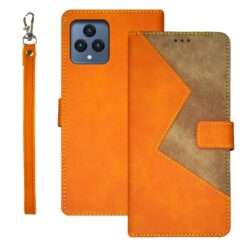 Peňaženkové puzdro Elegance Duo oranžové – T Phone / T Phone (2023)