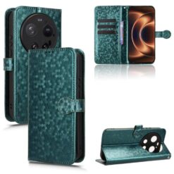 Peňaženkové puzdro Honeycomb Dot Texture Case zelené – Xiaomi 17 Ultra | Lacné Kryty Lacné Kryty | Peňaženkové puzdro Honeycomb Dot Texture Case zelené – Xiaomi 17 Ultra | Lacné Kryty