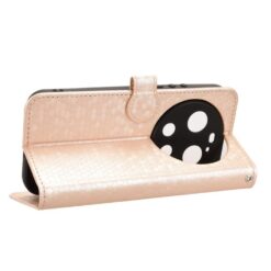 Peňaženkové puzdro Honeycomb Dot Texture Case zlaté – Xiaomi 17 Ultra | Lacné Kryty Lacné Kryty | Peňaženkové puzdro Honeycomb Dot Texture Case zlaté – Xiaomi 17 Ultra | Lacné Kryty