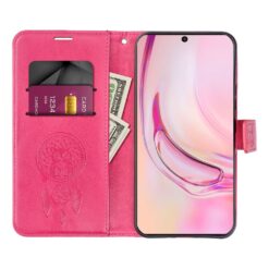 Lacné Kryty | Peňaženkové puzdro Mezzo dreamcatcher tmavoružové – Samsung Galaxy A57 | Lacné Kryty