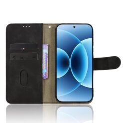 Peňaženkové puzdro Solid čierne – Xiaomi 17 | Lacné Kryty Lacné Kryty | Peňaženkové puzdro Solid čierne – Xiaomi 17 | Lacné Kryty