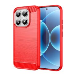 Zadný kryt Carbon červený – Xiaomi 17