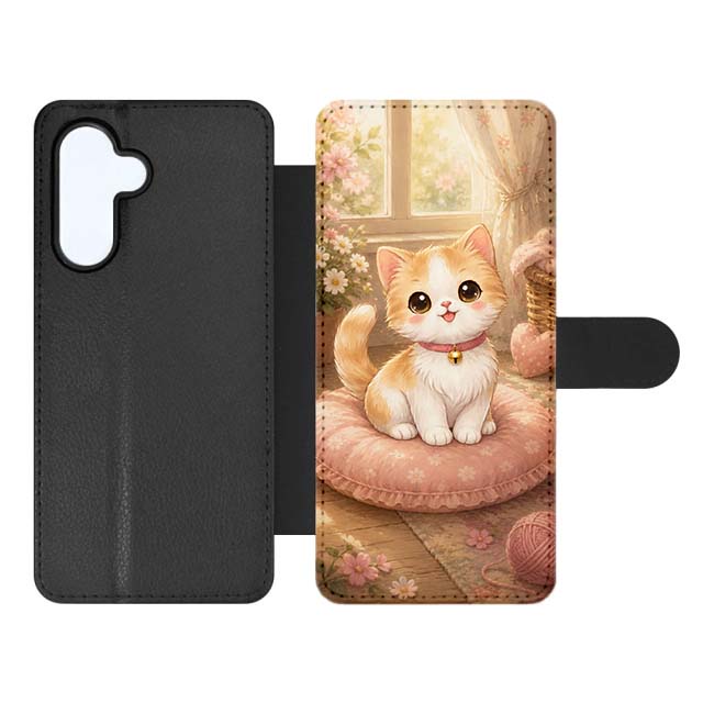 Knižkové puzdro Creative Case 10 Mačiatko – Samsung Galaxy A37 | Lacné Kryty Lacné Kryty | Knižkové puzdro Creative Case 10 Mačiatko – Samsung Galaxy A37 | Lacné Kryty