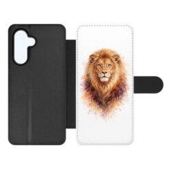 Knižkové puzdro Creative Case 28 Lev – Samsung Galaxy A57 | Lacné Kryty Lacné Kryty | Knižkové puzdro Creative Case 28 Lev – Samsung Galaxy A57 | Lacné Kryty