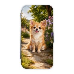 Lacné Kryty | Knižkové puzdro Creative Case 31 Čivava – Samsung Galaxy A57 | Lacné Kryty