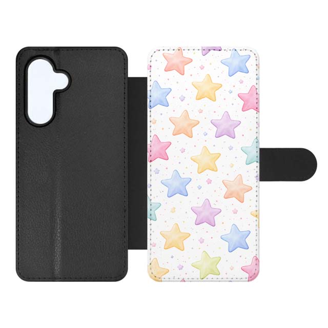 Knižkové puzdro Creative Case 35 Hviezdičky – Samsung Galaxy A55 5G | Lacné Kryty Lacné Kryty | Knižkové puzdro Creative Case 35 Hviezdičky – Samsung Galaxy A55 5G | Lacné Kryty