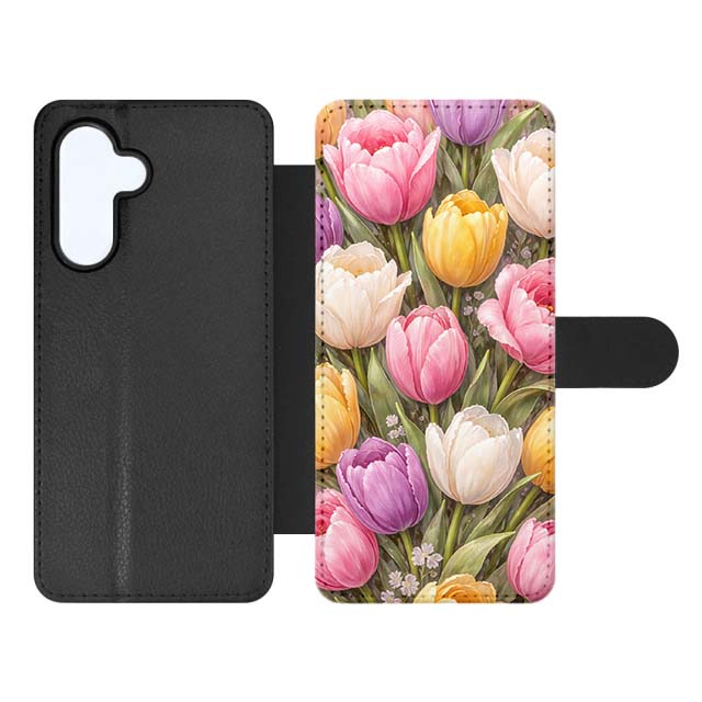 Knižkové puzdro Creative Case 36 Tulipány – Samsung Galaxy A54 5G | Lacné Kryty Lacné Kryty | Knižkové puzdro Creative Case 36 Tulipány – Samsung Galaxy A54 5G | Lacné Kryty
