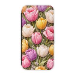 Knižkové puzdro Creative Case 36 Tulipány – Samsung Galaxy A54 5G