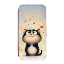 Knižkové puzdro Creative Case 51 Mačka – Samsung Galaxy A54 5G