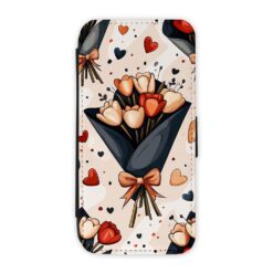 Knižkové puzdro Creative Case 55 Kytica tulipánov – Samsung Galaxy A55 5G