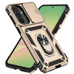 Lacné Kryty | Odolný kryt CamCover Armor zlatý – Samsung Galaxy A57 | Lacné Kryty
