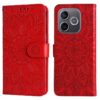 Peňaženkové puzdro Embossing Pattern Slnečnica modré – Honor 600 Lite | Lacné Kryty Lacné Kryty | Peňaženkové puzdro Embossing Pattern Slnečnica modré – Honor 600 Lite | Lacné Kryty