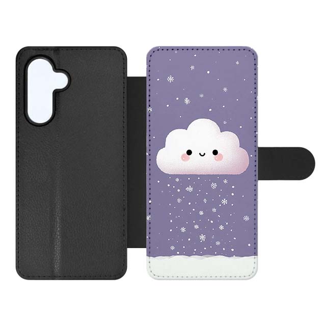 Knižkové puzdro Creative Case 74 Obláčik – Samsung Galaxy A55 5G | Lacné Kryty Lacné Kryty | Knižkové puzdro Creative Case 74 Obláčik – Samsung Galaxy A55 5G | Lacné Kryty