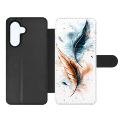 Lacné Kryty | Knižkové puzdro Creative Case 76 Pierka – Samsung Galaxy A57 | Lacné Kryty