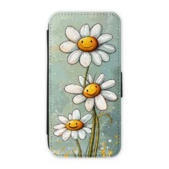 Knižkové puzdro Creative Case 77 Margarétky – Samsung Galaxy A55 5G