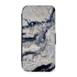 Knižkové puzdro Creative Case 81 Mramor sivý – Samsung Galaxy A55 5G