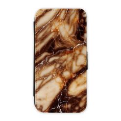 Knižkové puzdro Creative Case 82 Mramor hnedý – Samsung Galaxy A55 5G